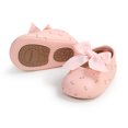 thumbnail image 5 of Yoyauz Baby Girl Mary Jane Shoes Anti Slip Rubber Sole Ballet Slippers Princess Dress Wedding Shoes Newborn Kids Shoes Toddler Shoes, 5 of 7