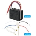 thumbnail image 3 of Capacitor de ventilador de techo CBB61, 1 set 4.5+5+6uF 250VAC 4 cables con interruptor de ventilador de 3 velocidades, 3 of 6