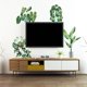 thumbnail image 3 of Adhesivo de pared con planta en maceta verde, decoración elegante para dormitorio y sala de estar, 3 of 9