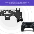 thumbnail image 6 of Black Plastic Middle Housing Shell Case Cover Replacement Part For PS4 Controller, 6 of 8