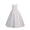 White, variant on Fozruso Girls' Summer Dresses Elegant Solid Satin Girls Tank Dress With Slit For Ages 8 12 Sleeveless Party Midi Gown For Kids,8-9 Years