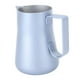 thumbnail image 3 of Jarra para espumar leche Jarra para espumar leche de acero inoxidable Taza mezcladora para bebidas de café 350 ml Azul, 3 of 10