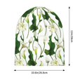 Beanie for Men and Women, Calla Lily Flowers Bloom Soft Winter Hat