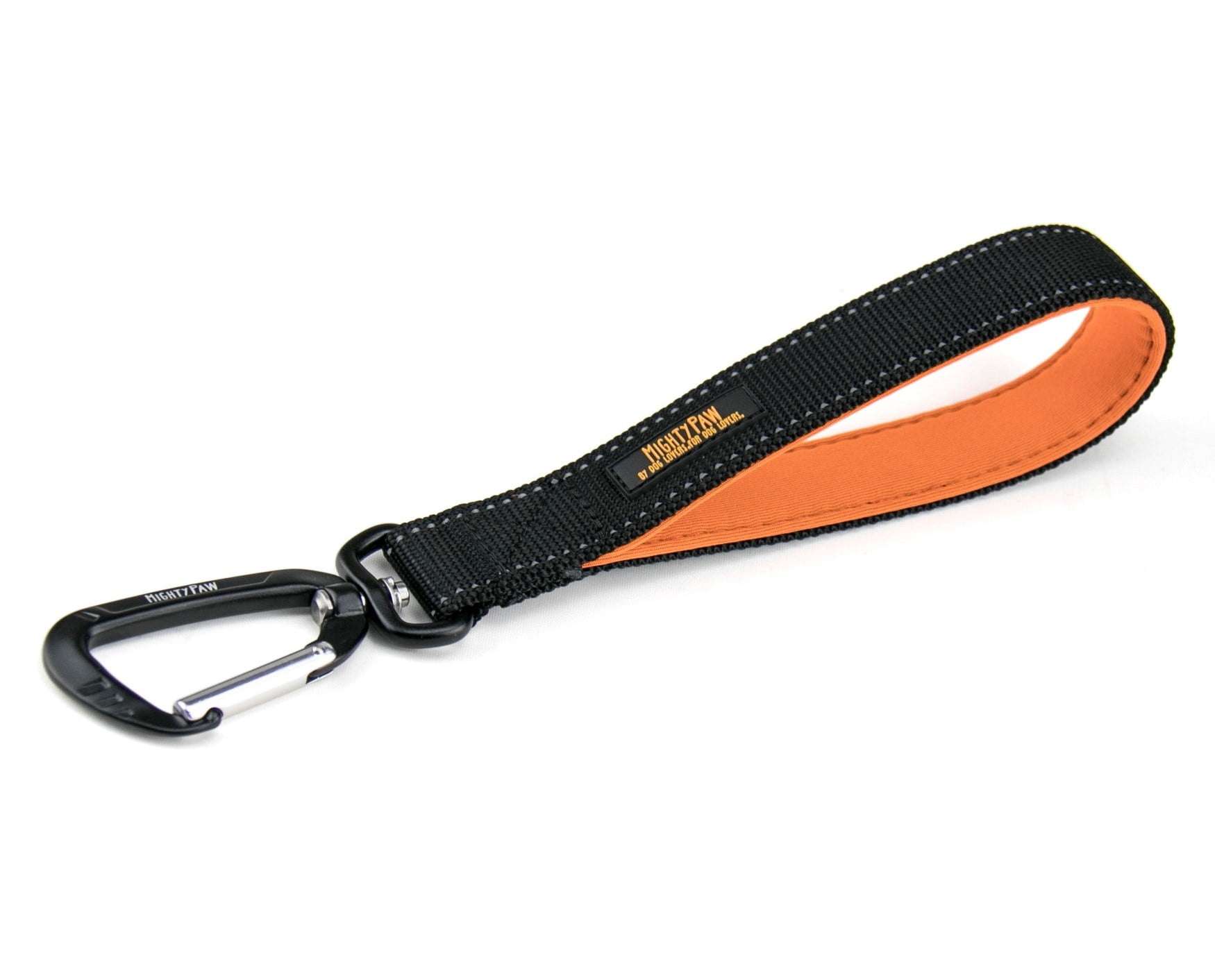 Mighty Paw Training Tab, 10 inch Short Dog Leash, Padded Handle, Strong