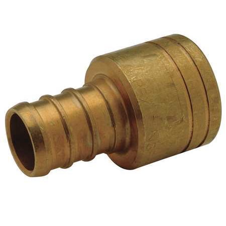 Id Pex Tube - Adapter,Copper,1/2