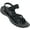 Black, variant on Hiking Sandals for Womens Comfortable Walking Flip Flop Sandals with Arch Support Athletic Sandals with Loop Straps for Beach Gray Black