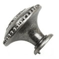 thumbnail image 2 of GlideRite 1-3/8 in. Round Double Ring Beaded Cabinet Knob, Weathered Nickel, 2 of 5