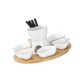 thumbnail image 2 of Kits de fondue de chocolate, juego de cuencos y bandeja para derretir olla caliente, olla caliente para helado, caldera de fuego para queso, chocolate blanco, 2 of 9