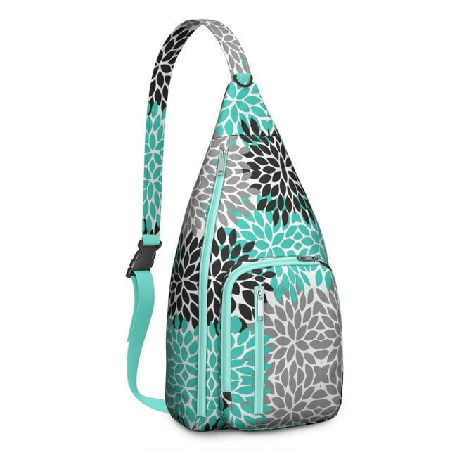Rustic Style Sling Backpack - Earthy Aesthetic Crossbody Bag with Layered Storage, Perfect for Hiking & Daily Commuting