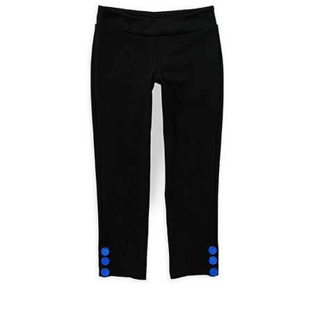 Juniors Button-Cuff Leggings