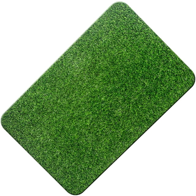 HLONK Artificial Grass Door Mat Artificial Grass Turf Front Door Mat Artificial Grass Outdoor Rug
