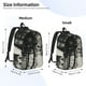 thumbnail image 2 of Fotbe Double Exposure Cat Forest Mochila de Lona con Estampado, Mochila Duradera, Mochila Versátil de Alta Calidad, Mochila Compacta Vintage-Medium, 2 of 5