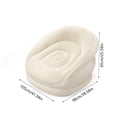 thumbnail image 3 of CaiYueKe Outdoor Inflatable Sofa Air Couch Portable Foldable Lounger for Camping Beach Music Festival Picnic Park Patio Backyard Comfortable Waterproof Lightweight Inflatable Furniture, 3 of 8