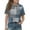 Blue, variant on CCRFTGI Polo Shirts for Children Girls 7-8 School Uniform Print Shirt Athletic Tennis Button Down Collared Polo Casual Short Sleeve 2026 Summer T-Shirts Dark Gray 9-10 Years