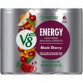 thumbnail image 5 of Pack of 2 - V8 +Energy Black Cherry Juice Energy Drink Can 6 pk / 8 fl oz, 5 of 5