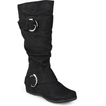Brinley Co. Women's August Slouchy Wide Calf Boots - Walmart.com