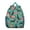 Blue-green-5, variant on Aesthetic Student Backpack – Gothic Celestial Moon Astrology Print With Starry Night Cosmic Mystical Spiritual Golden Witchy Design