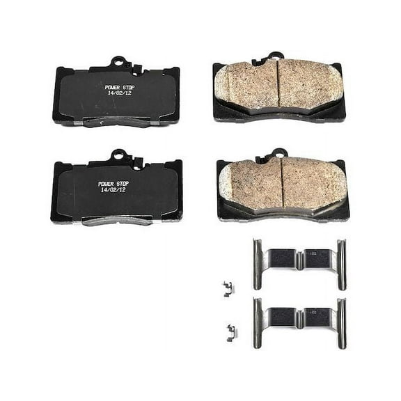 Front Brake Pad Set - Compatible with 2007 - 2011, 2017 - 2018 GS450h 2008 2009 2010