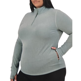 Pull Femme Soybu Manches Longues 1/4 Zip - Col Montant - Sport & Yoga - Plusieurs Couleurs