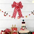 thumbnail image 7 of Large Christmas snowflake Bows Ornaments, Sparkly Star‑Speckled Bow Decor forXmas Tree, Wreath, Gift Wrapping, Holiday Home Hanging Decorations, 7 of 7
