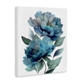 thumbnail image 2 of Stupell Industries Traditional Two Blue Flowers Serene Peonies Canvas Art, 16 x 20, by Franklyn Gregory, 2 of 8