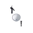 thumbnail image 1 of DROP Bath and Kitchen DR091141 Undermount Bathroom Sink Set, 1 of 6