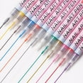 thumbnail image 3 of Nail Art Graffiti Pen UV Gel Polish Waterproof Drawing Painting Liner Brush DIY, 3 of 8