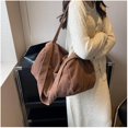 thumbnail image 3 of LinYooLi Corduroy Hobo Bag for Women Large Fashion Crossbody Bag Shoulder Bag Satchels Purse Travel Gym Tote Bag, 3 of 7