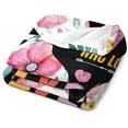 thumbnail image 5 of Yibo Panda Gifts for Girls Boys Blanket Flannel Soft and Comfortable Anti-static Bed Sofa Blanket, 5 of 9