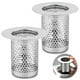 thumbnail image 3 of Inteprter 2 unids/set filtro de drenaje de malla de alta densidad para fregadero de cocina fijación estable malla de filtro no deformante Accesorios de baño, 3 of 6