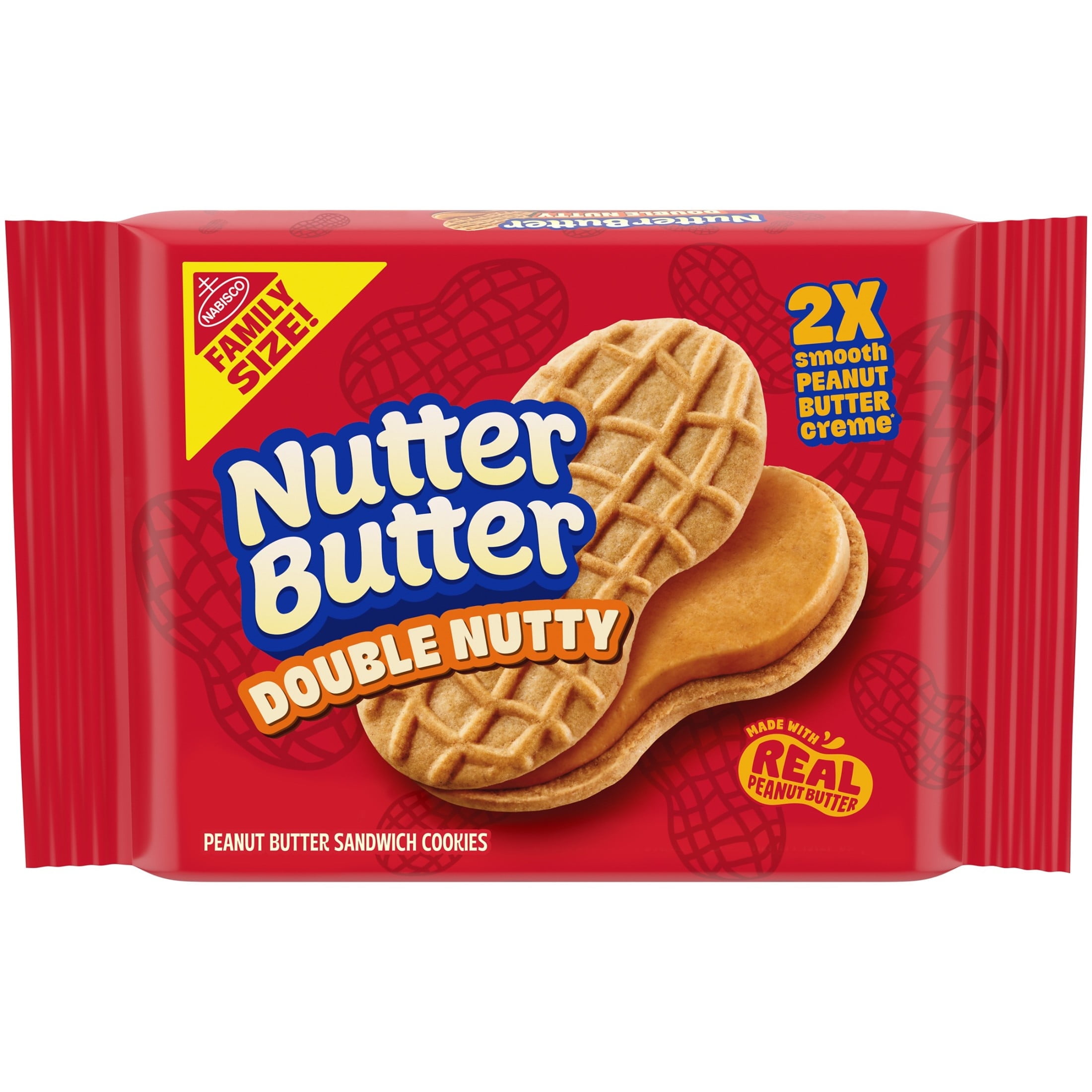 Nutter Butter Sandwich Cookies, Two Family Size, 453g/16 oz