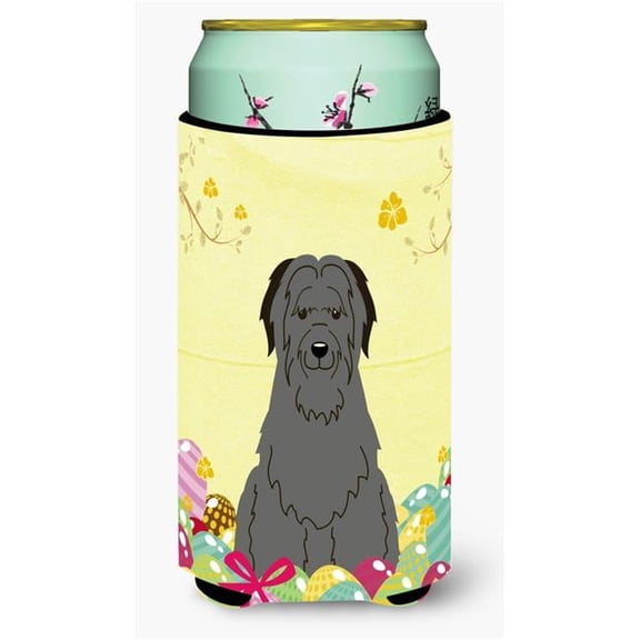 Easter Eggs Briard Black Tall Boy Beverage Insulator Hugger