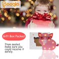thumbnail image 5 of LED Pig Marquee Signs - Remote Timer Dimmable Piggy Decor Night Light Table Lamp for Child, Kids, Girls, Bedroom, Home Decorations - Pig, 5 of 5