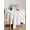 Cream, variant on Cream Striped Table Cloth, Modern Farmhouse Cream White Stripes Waterproof Tablecloth for Square Tables, Reusable Washable Fabric Table Cover for Restaurant Kitchen Dining Tables 54"x54"