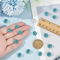 thumbnail image 3 of 1Set 16 PCS Rhinestone Buttons 0.5 inch in Diameter Clear Crystal Round Buttons with 1.4mm Hole Silver Brass Shank Rhinestone Buttons for Garment Flower Rhinestone Button for Clothes Decor, 3 of 9