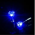 thumbnail image 6 of EIMELI 3 Pairs Changing Color Light Up LED Earrings,Studs Flashing Blinking Earrings Dance Party Acc Dec Christmas Gifts for Men Women Mom Wife Girlfriend Friend Boyfriend(Blue+Purple+Colorful), 6 of 7