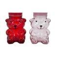 thumbnail image 4 of Valentine’s Day Big Glass Bear Container (Red) – Decorative Jar for Candy, Treats, and Gifts, Perfect for Romantic Home Decor and Celebrations (1-Count) – Includes (1) Exclusive Canzonet Pennette, 4 of 5