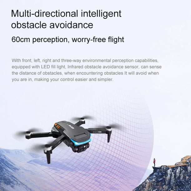 K101 MAX Mini Foldable Drone 4K Dual Camera 3-way Obstacle Avoidance RC  Quadcopter (Optical Flow Positioning + ESC + 1 Battery) - Black Wholesale