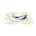 thumbnail image 3 of Chrysanthemum Daisy Flowers 4 PCs Placemats Set Linen Non-Slip Table Mat Rectangular Washable for Dining Kitchen Party 12"x18", 3 of 8