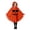 AB157 Orange, variant on Bainana Child Halloween Onesie Cosplay Ghost Robe Outfits Fashion Long Sleeve Hooded Face Print Robe Boys And Girls School Play Clothes