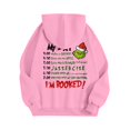 thumbnail image 4 of MIARHB Grinch - Sudadera con capucha para mujer, talla grande, para mujer, con estampado navideño, manga larga, informal, talla 2XL, 4 of 4