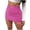Pink, variant on Womens Shiny Leather Mini Skirt Solid Color Hip Skirt A-line Skirt High Waist Skirt Costome Halloween Pleated Y2k Skirt