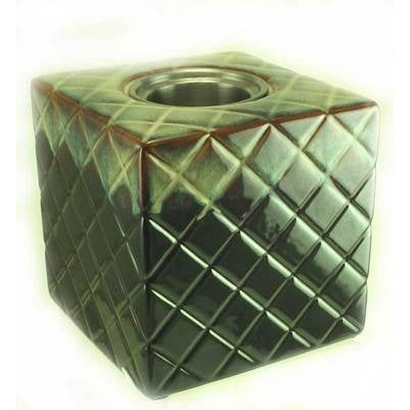 Blue Cube PatioGlo Burner or Fire Pot by Marshall Group