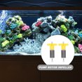 thumbnail image 2 of 6 piezas de filtro de rotor de eje de bomba de agua, impulsor de repuesto de bomba, impulsor con eje de repuesto, rotor de bomba sumergible, 2 of 6