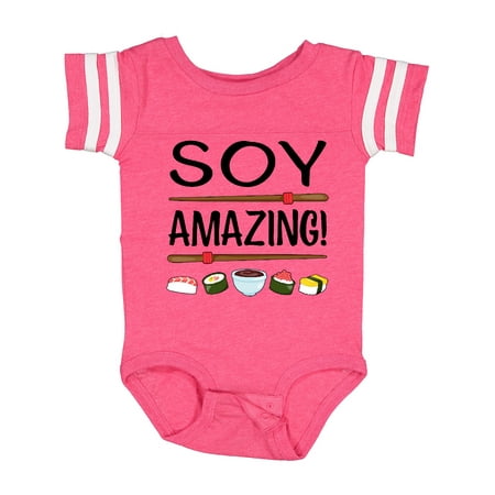 

Inktastic Soy Amazing- Fun with Sushi Gift Baby Boy or Baby Girl Bodysuit