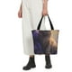 thumbnail image 5 of Disketp Purple Flower Lazy Cat Bolsa de Hombro Casual para Mujer, Bolso Cruzado para Compras, Viajes y Uso Diario, 5 of 6