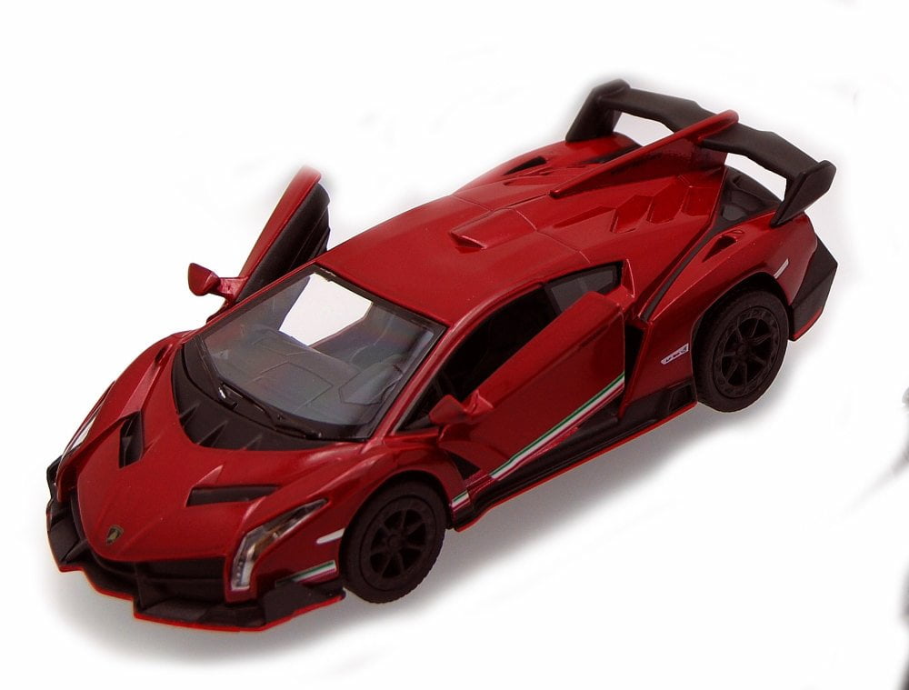 Buy Lamborghini Veneno, Red - Kinsmart 5367D - 136 scale Diecast Model ...