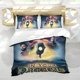 thumbnail image 5 of En tus sueños Conjunto de sábanas temático, trío de piezas, cómodo y amigable con la piel, diseño único, regalo de decoración para el hogar para familiares, amigos y fans,135cm *200cm, 5 of 6