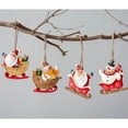 thumbnail image 3 of Colgante de resina de Papá Noel, muñeco de nieve, hombre de jengibre, decoración de árbol de Navidad, adornos DIY, juguetes para niños, Noel Kerst 2023, 3 of 4