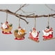 thumbnail image 3 of Colgante de resina de Papá Noel, muñeco de nieve, hombre de jengibre, decoración de árbol de Navidad, adornos DIY, juguetes para niños, Noel Kerst 2023, 3 of 4